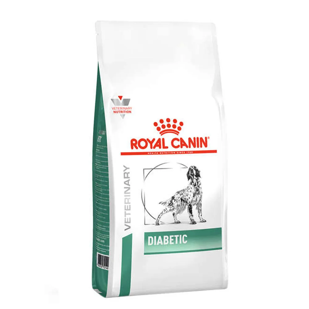 Ração Royal Canin Canine Veterinary Diet Diabetic para Cães Adultos com Diabetes