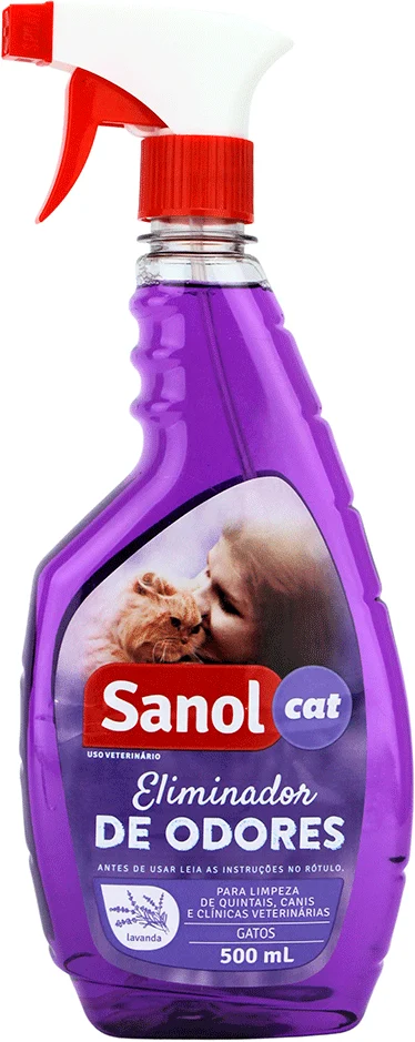 Eliminador de Odores Sanol Cat Lavanda