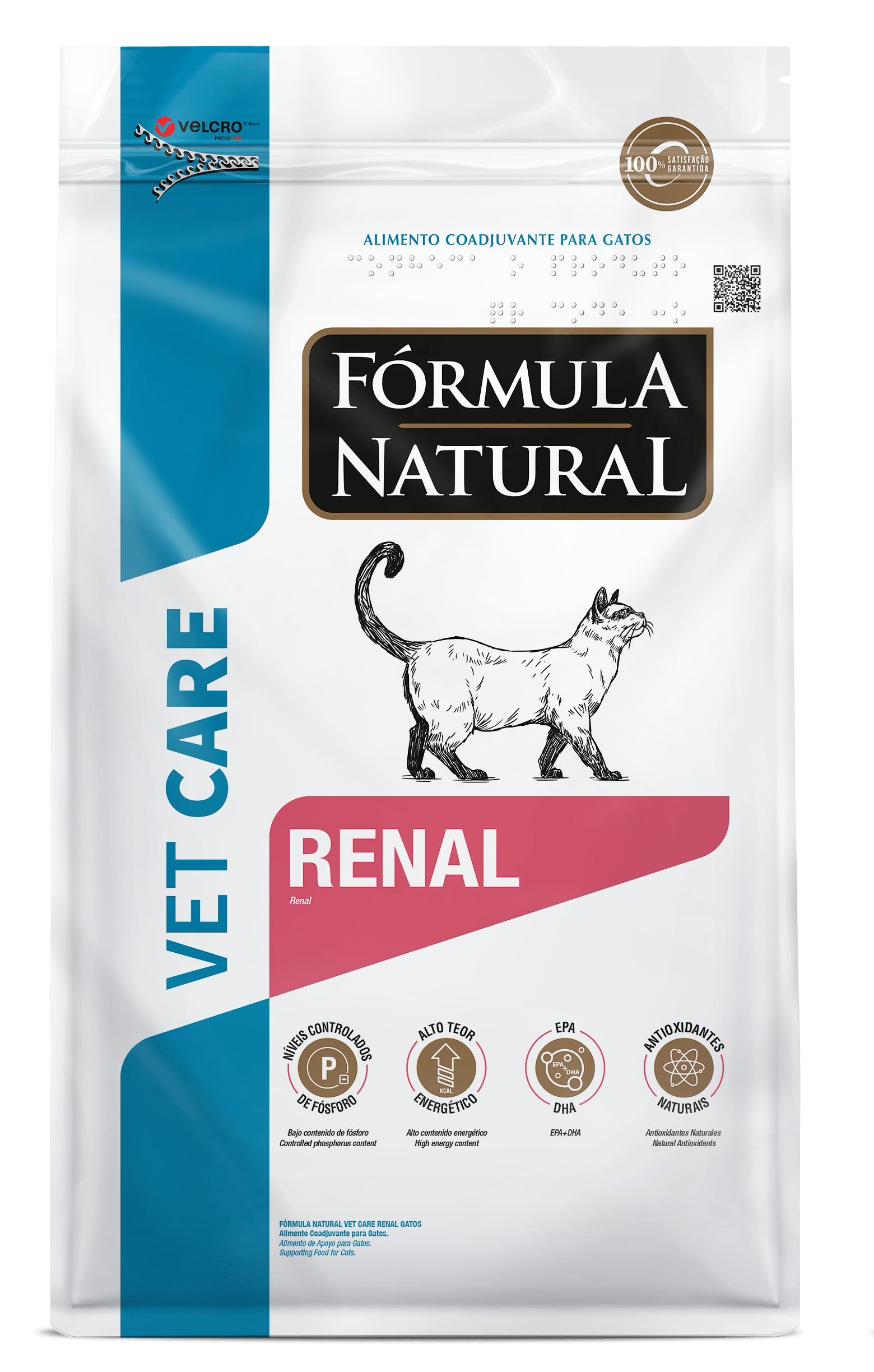 Fórmula Natural Vet Care para Gatos Renal 1,5kg