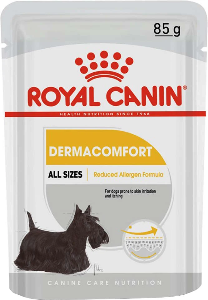 Ração Royal Canin Sachê Dermacomfort Wet para Cães