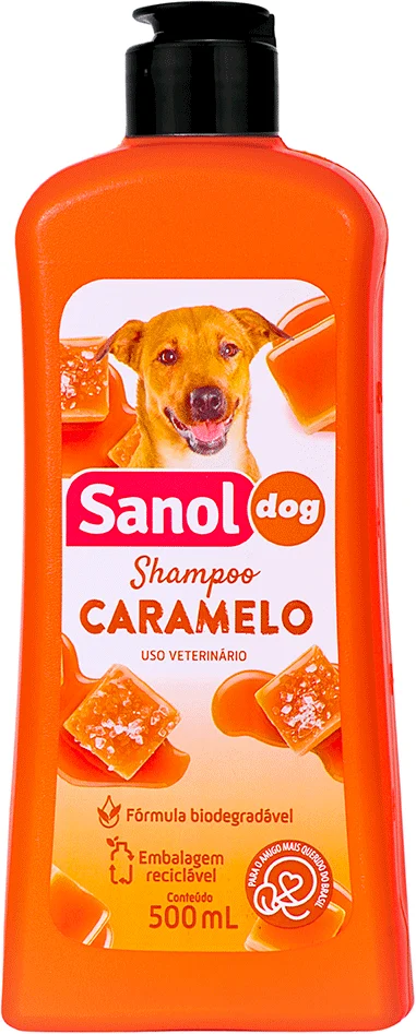 Shampoo Caramelo Sanol Dog Laranja