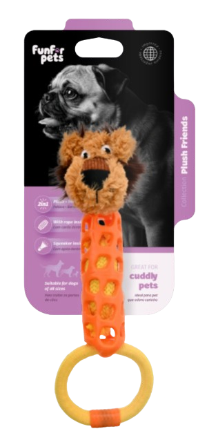 PLUSH LION TPR BODY SOUND