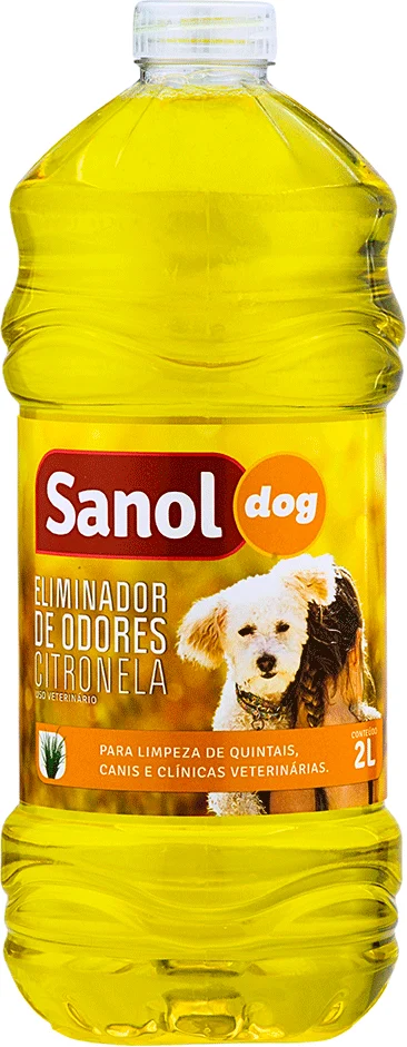 Eliminador de odores Sanol Dog Citronela para Ambientes