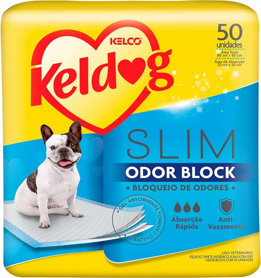 Tapete Higiênico Kelco Keldog Slim Ultra Dry Odor Block