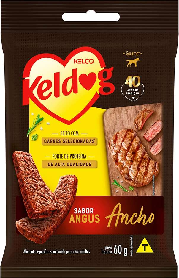 Bifinho Keldog para Cães Sabor Ancho Angus