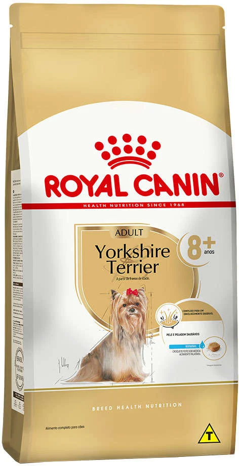Ração Seca Royal Canin para Cães Adultos Yorkshire Terrier 8+