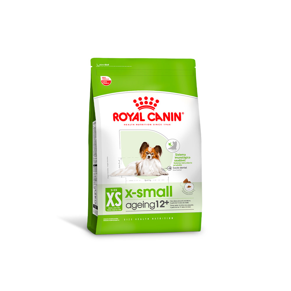 Ração Royal Canin X-Small Ageing 12+ para Cães Adultos e Idosos acima de 12 anos