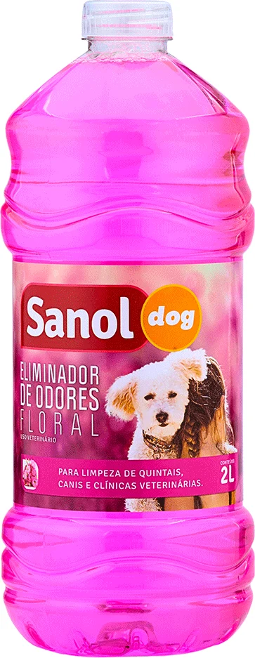 Eliminador de odores Sanol Dog Floral para Ambientes