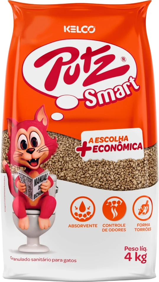 Granulado Sanitário Kelco Putz Smart