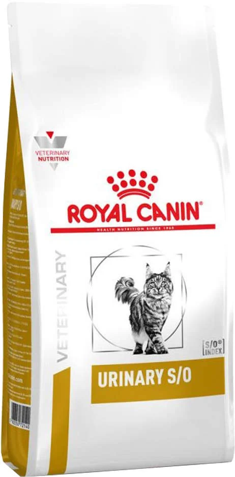 Ração Royal Canin Feline Veterinary Diet Urinary S/O para Gatos com Cálculos Urinários