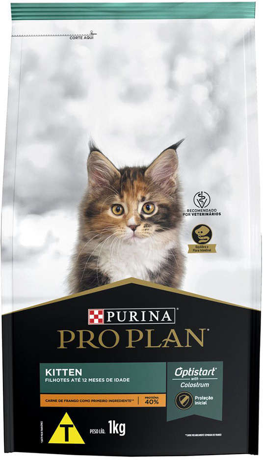 Ração Seca Nestlé Purina Pro Plan Frango para Gatos Filhotes