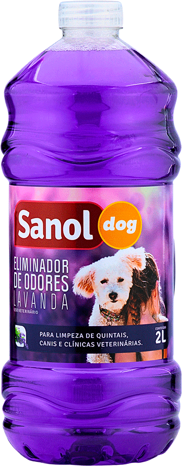 Eliminador de Odores Sanol Dog Lavanda