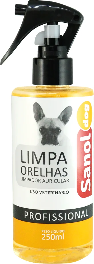 Loção Limpa Orelha Sanol Dog para Cães e Gatos