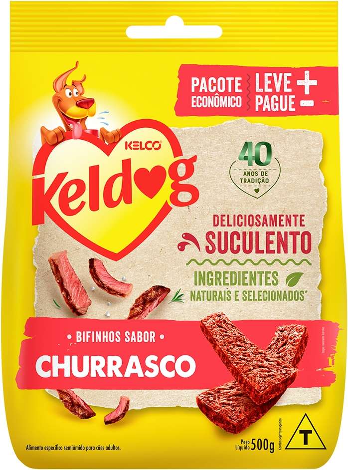 Bifinho Keldog para Cães Sabor Churrasco