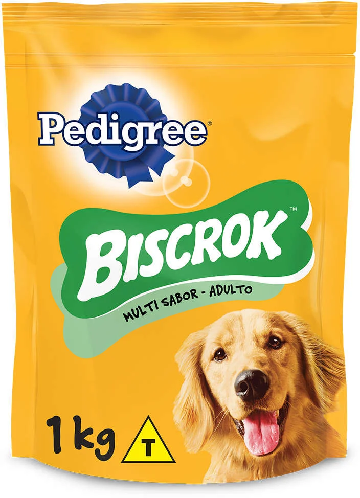 Biscoito Pedigree Biscrok para Cães Adultos Multi