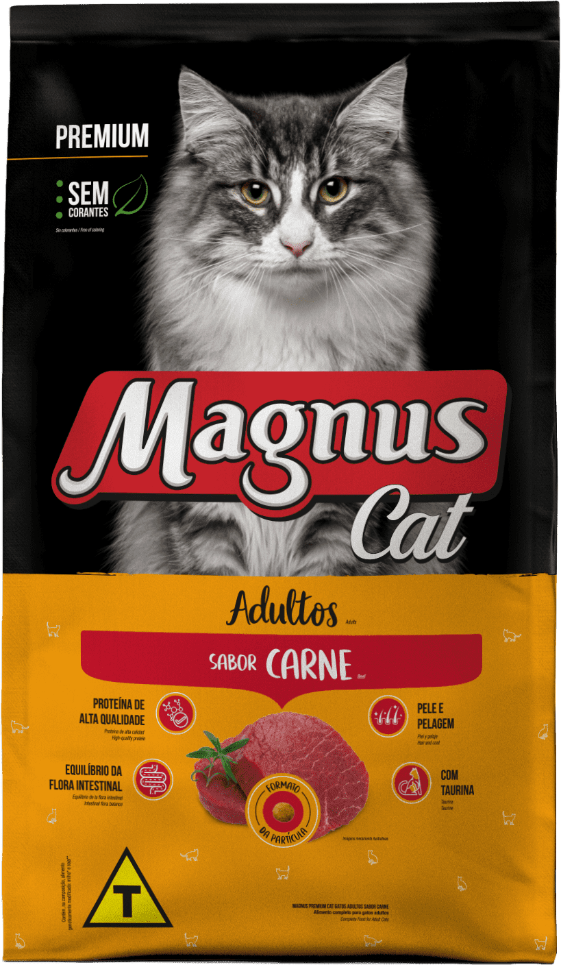 Magnus Cat para Gatos Adultos Sabor Carne 20kg
